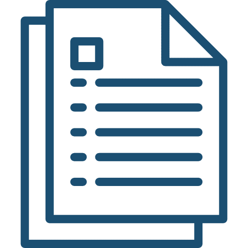 Document icon representing whitepapers and guides