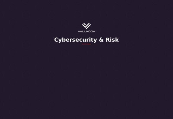 Valukoda Cybersecurity & Risk blog category